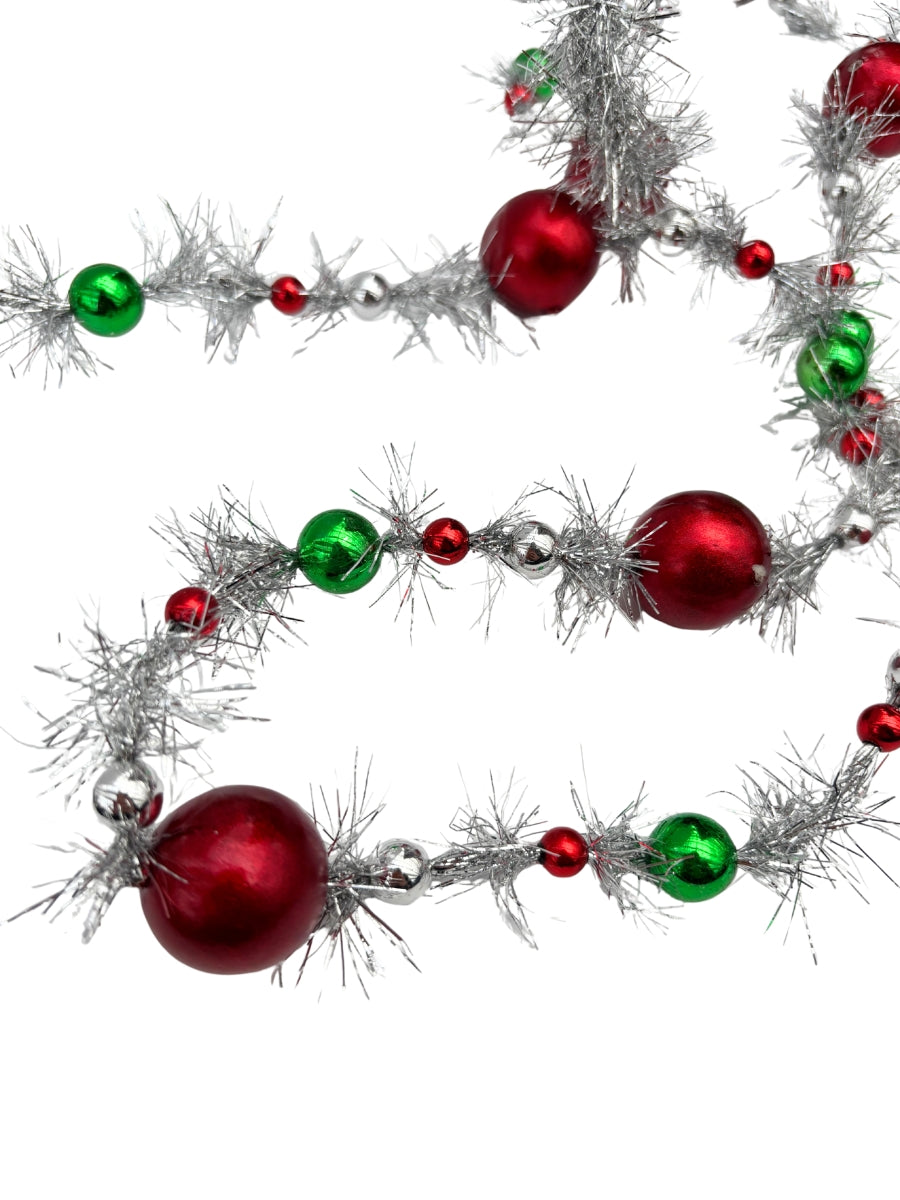 Ball/Tinsel Garland 71''